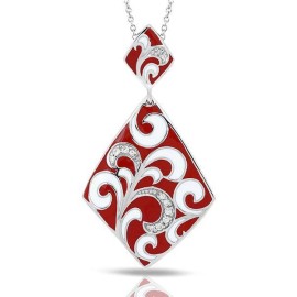 Belle Etoile Contessa Pendant - Black, One Size