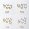22 Pcs 3D Butterfly Nail Charms Crystals Diamonds Rhinestones, Crystals
