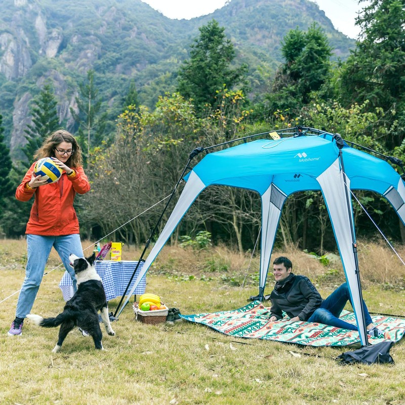 8.2'x8.2' Pop Up Canopy, 2023 Upgraded Outdoor Canopy, Portable Instant