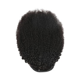 BIUDECO Real Hair Ponytail Extension Pc in Curly Drawstring Ponytail Women's Fashion Wig Transformation