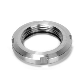 Self Locking Carbon Steel Locknut M30 x 1.5mm Thread for Tightening The Bearing On The Locating Shaft, with Any Fine Adjustment