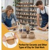 Clay Rolling Pin Guides, 10Pcs Pottery Teaching Rolling Mud Stick