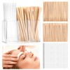 300 Pcs Eyebrow Wax Sticks and Strips Wax Applicator Sticks