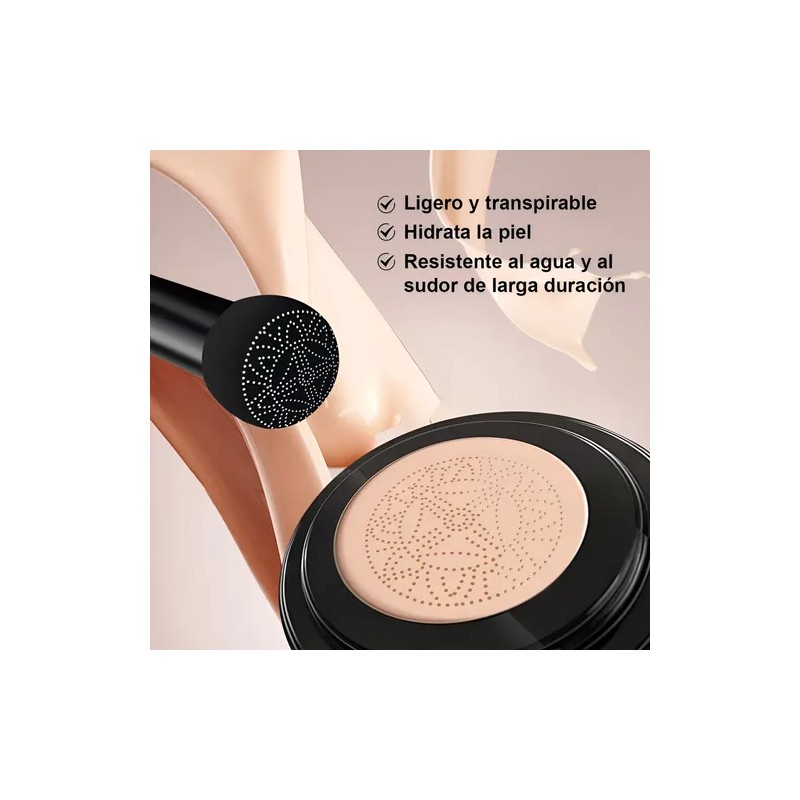 Base De Maquillaje Alta Cobertura Con Acabado Mate Luminoso