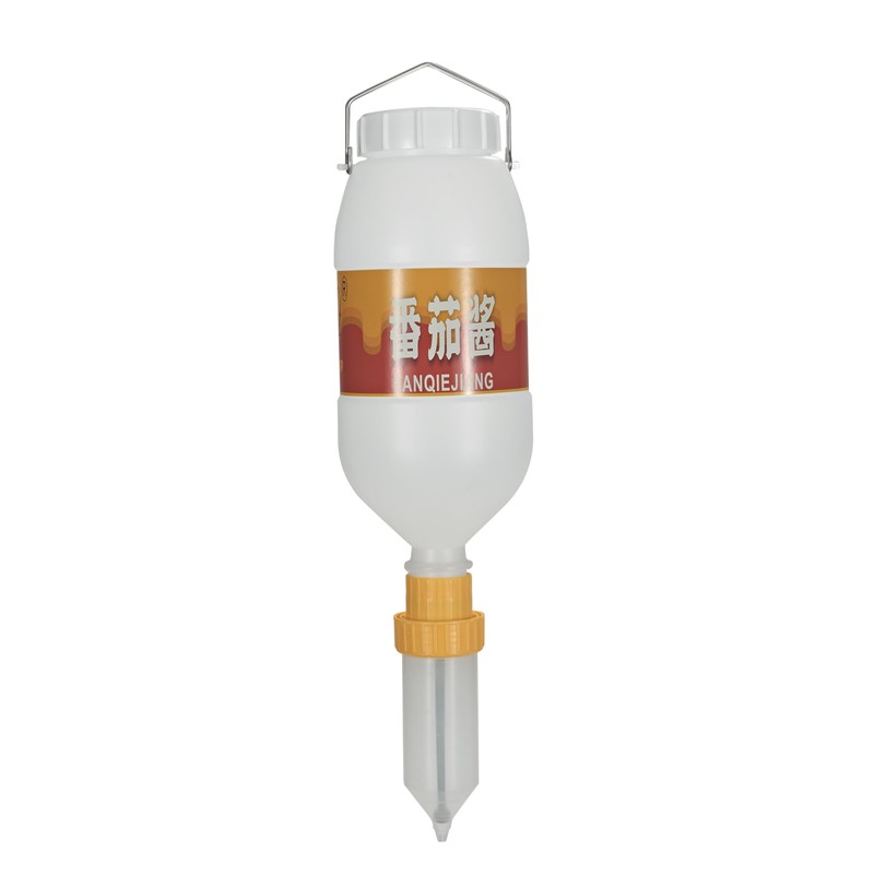 Hanging Sauce Dispenser, Refillable Containers Made of Special Food Grade