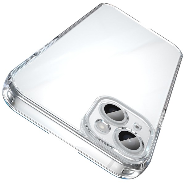 FINON iPhone15 Plus 用 ケース カバー スマホケース クリア クリアケース ハイブリッドケース