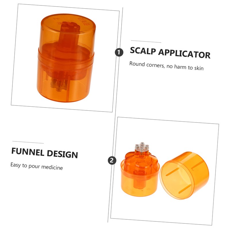 Baluue Scalp Serum Roller Applicator Bottle Hair Root Treatment Comb