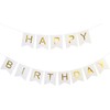 TOYVENTURES Happy Birthday Banner, Birthday Decorations Versatile, Beautiful, Swallowtail Bunting