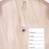 Generisch Deer Trophy Sign Pointed Oak Dark Large AF 21