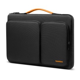 tomtoc 360 Protective Laptop Case for 13-inch MacBook Air M4/A3240, M3/A3113, M2/A2681, M1/A2337 2025-2018, 13 Inch MacBook Pro M2/M1, 13-in Surface Pro 11/10/9, Water-Resistant Laptop Carry Bag