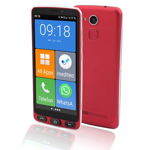 Olympia Neo Android Seniors Smartphone with Extra Large Display, User-friendly
