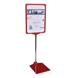 Franken PSM A4 01 Price Stand DIN A4 Red
