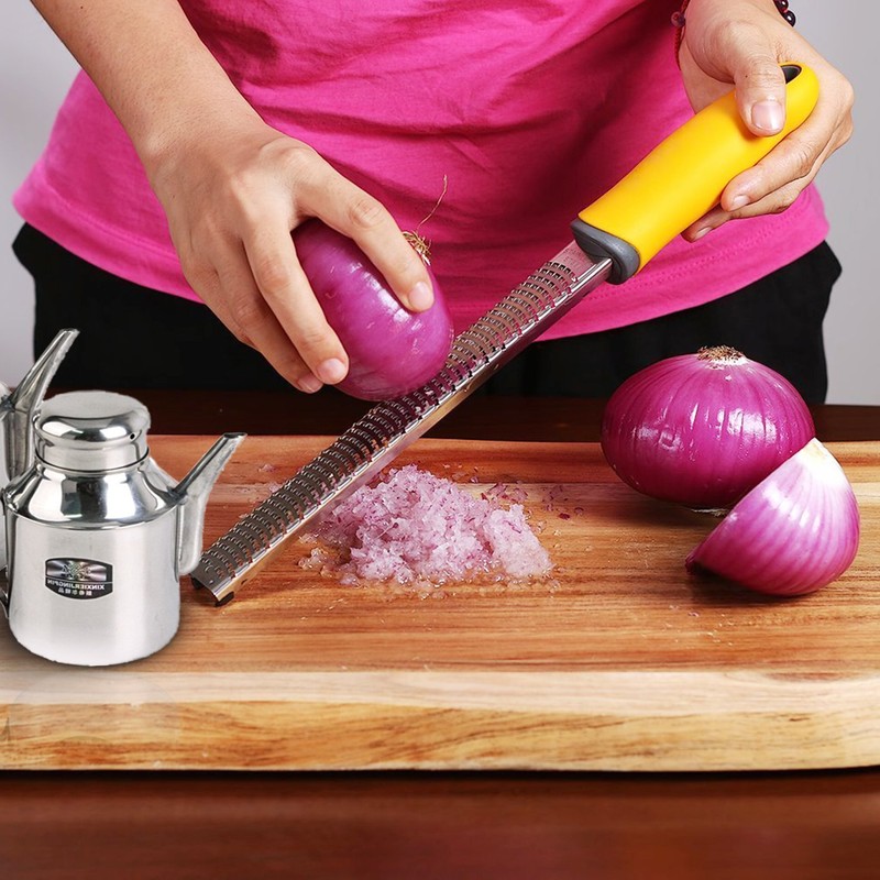 BNCHI Lemon Zester & Grater for Cheese, Ginger, Garlic, Nutmeg