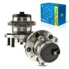 PHILTOP 512452 x2 Rear Wheel Hub Assembly Compatible with 2007-2016