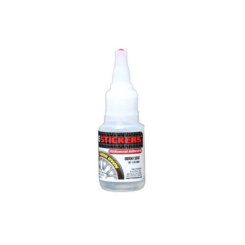 Tire Stickers - FleXement Tire Lettering Application Adhesive Glue -