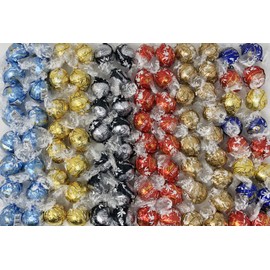 Lindt Lindor Assorted Flavored Truffles, Perfect for Parties Birthdays Engagements Weddings and More Occasions and Events, 100 Count