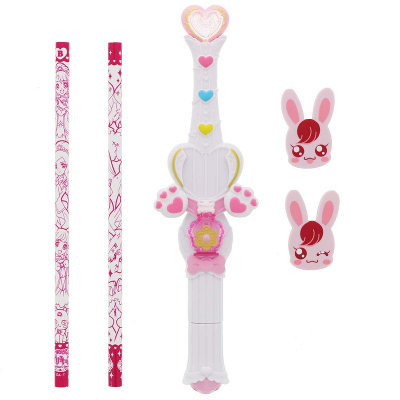 Sunstar Stationery Healing Pretty Cure Healing Stick Pencil Set