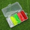 VGOL Pack of 50 Artificial Baits Paddle Tail Soft Plastic