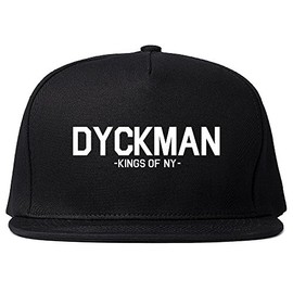 Kings Of NY Dyckman Mens Snapback Hat Black
