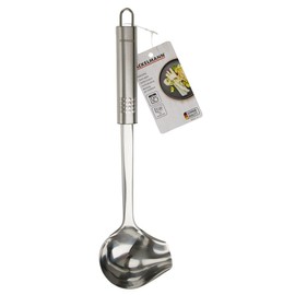 Fackelmann Nirosta 40467 Gravy Ladle with Oval Handle 29 cm Stainless Steel