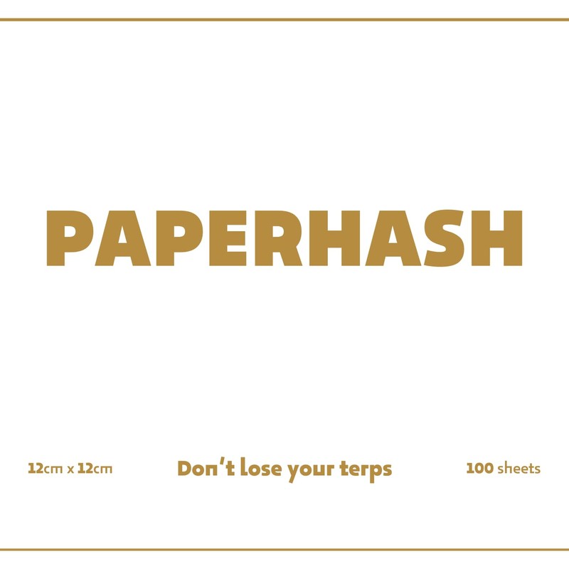 Paperhash - Professional paper for concentrates, extracts, waxes and oils