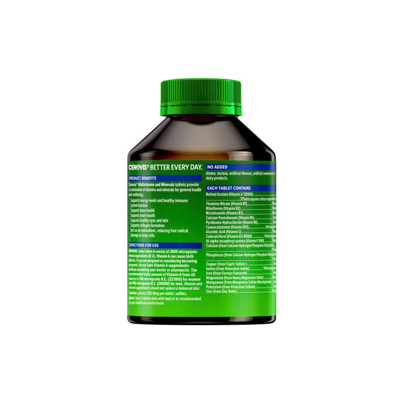 Cenovis Multivitamin and Minerals Value Pack 200 Tablets