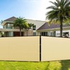 Sand Privacy Fence Screen HDPE Cover 90% UV Protection Garden
