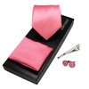 JEMYGINS Mens Extra Long Tie 9cm Wide with Pocket &