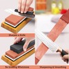 HMPLL Knife Sharpening Stone Set, Professional Whetstone 4 Side Grit