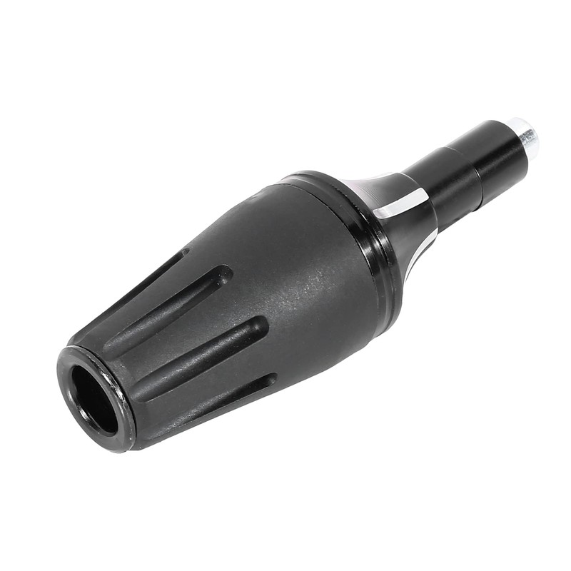 F FIERCE CYCLE Black Motorcycle Universal Frame Slider Crash Protector