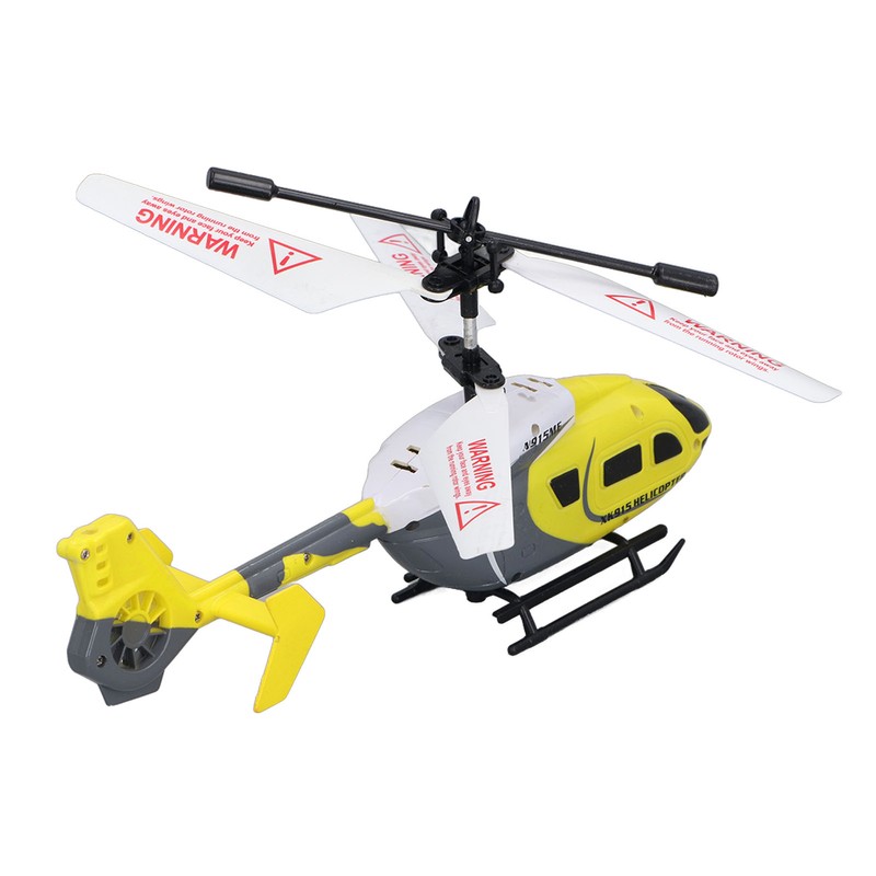 RC Helicopter with Lights 2.5 Channel Drop Resistance Anticollision Rechargeable