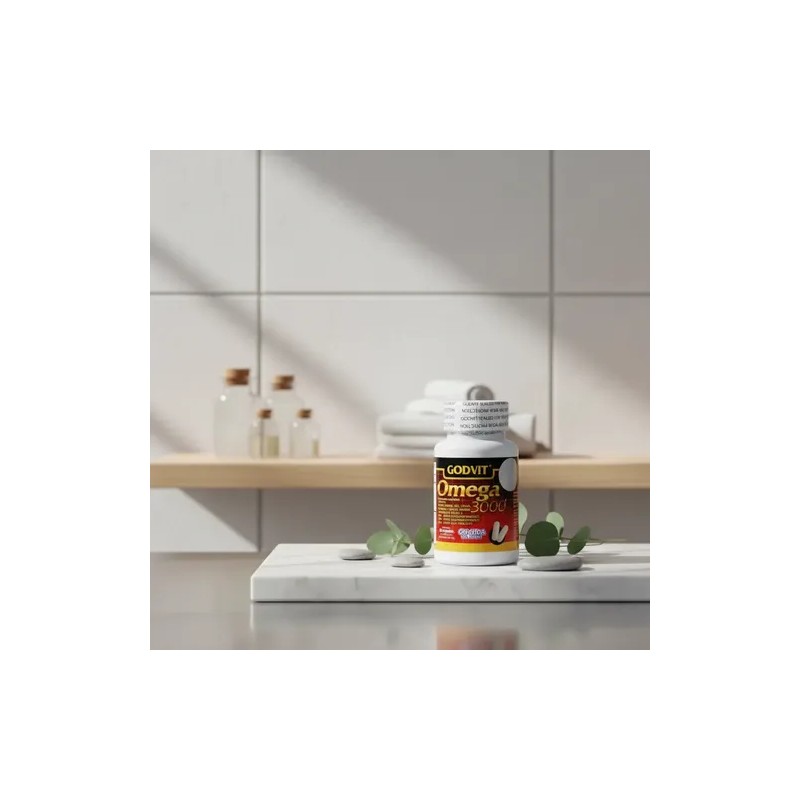 Omega 3, Cápsulas 3000mg Con Chía Y Linaza 60 Pzs