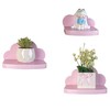 Pyjacos Wall Shelf, Floating Shelf, Set of 3, Wall Shelf,