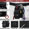 MELOTOUGH Small Tool Pouch with Belt Clip, Mini Electrician Work