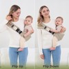 AUYEAZGO Toddler Sling Carrier - Premium Cotton, Expandable & Ergonomic,
