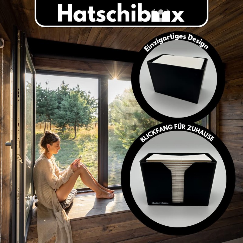 Hatschibox ABS Thermoplastic, Tissues Box - Stylish Tissue Box, Refillable