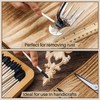 Leriton 60 Pcs Sanding Sticks Double End Matchsticks Sanding Twigs