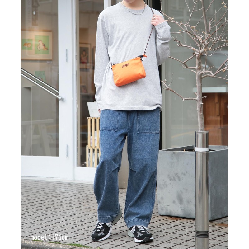 Universal Overalls UVO-186 Sacoche Shoulder Bag, Canvas, Unisex, Mini Shoulder