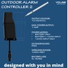 Outdoor Alarm Controller 2, Battery-Powered Siren/Alarm/Relay Controller, 12VDC Out, Optional