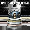 22PCS Carbide Hole Saw Kit for Metal - Heavy Duty