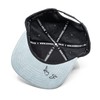 Du Hirsch Bavarian Snapback Cap Kingfisher Gin Dark Grey Felt