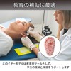 ピュアシーク 6個セット 耳鍼モデル 耳つぼモデル 医療器具 耳マッサージ 鍼モデル つぼモデル PVC 耳