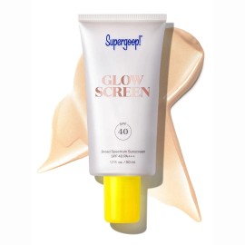 Supergoop! Glow Screen Broad Spectrum Sunscreen SPF 40 . 1.7 oz