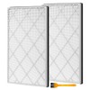 HE601 High-Efficiency Hepa Replacement Filter,Compatible with Shark Air Purifier 6-Fan(Models
