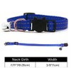 Cat/Kitten Collar with Bell & Reflective Stripes, Quick Safety Buckle