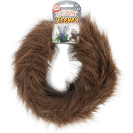 FindingKing Brown, Royal Blue, Grey, Grey Wolf Fuzzy Craft Stems 9 Feet