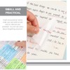 Operitacx 6 Books Colorful Sticky Notes Sticking Memo Pads Self-stick