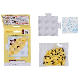 Kawada 80-53543 Perler Beads Easy! Cara Bead Set, Pom Pom Pudding, For Ages 5 and Up, Sanrio Iron Beads Toy, Hobby