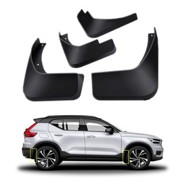 Mud Flaps Kit for 2024 Volvo XC40 2019-2023 Mud Splash Guard Front and Rear 4-PC Set by TOPGRIL