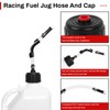 Racing Fuel Jug Hose & Cap 5.5 Gallon Gas Can